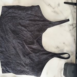 Snakeskin align crop